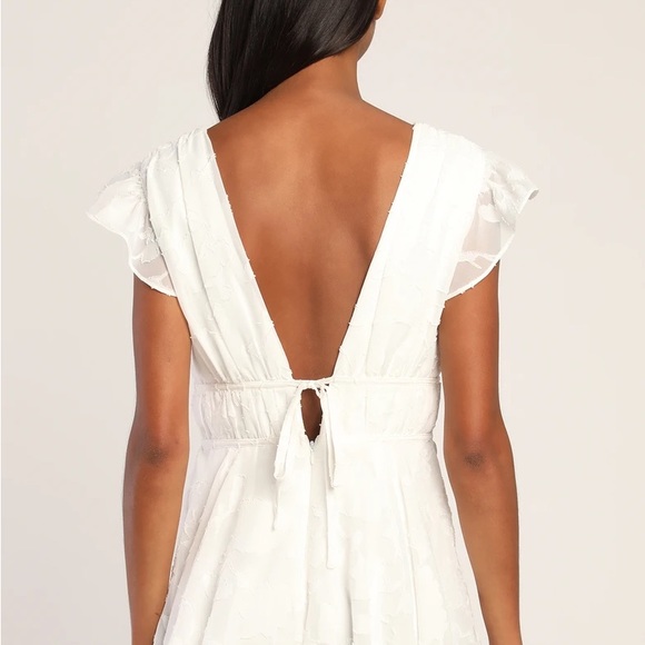 White Lulu’s Romper - Picture 3 of 6